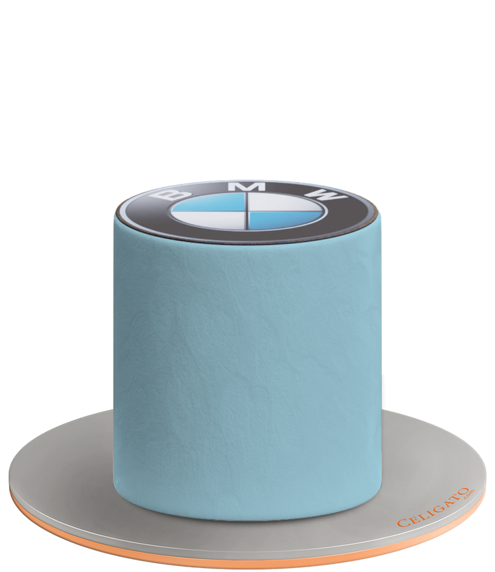 BMW cake on transparent background