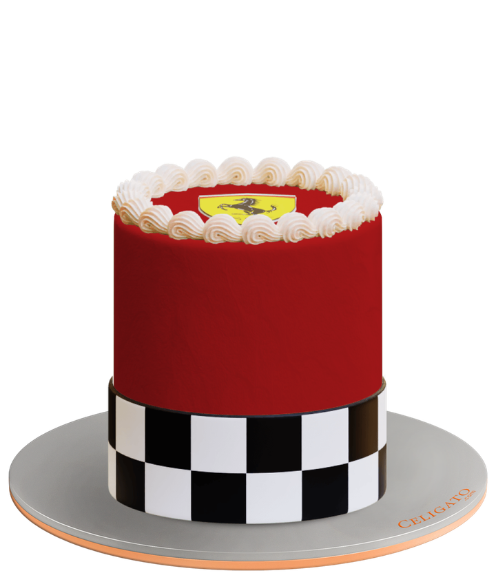 Scuderia Ferrari cake