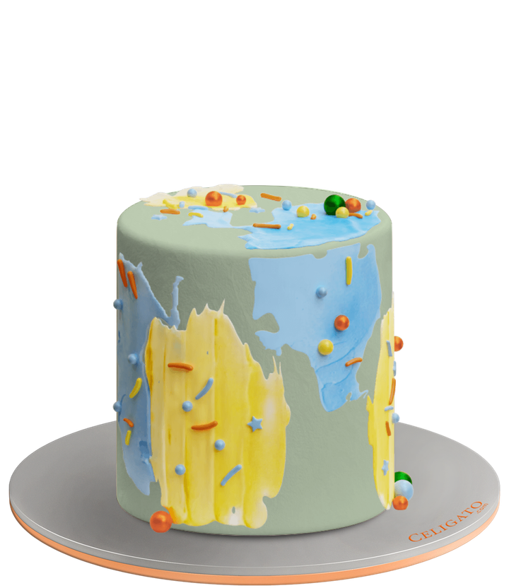 Sprinkles Classic Charm Cake on transparent background