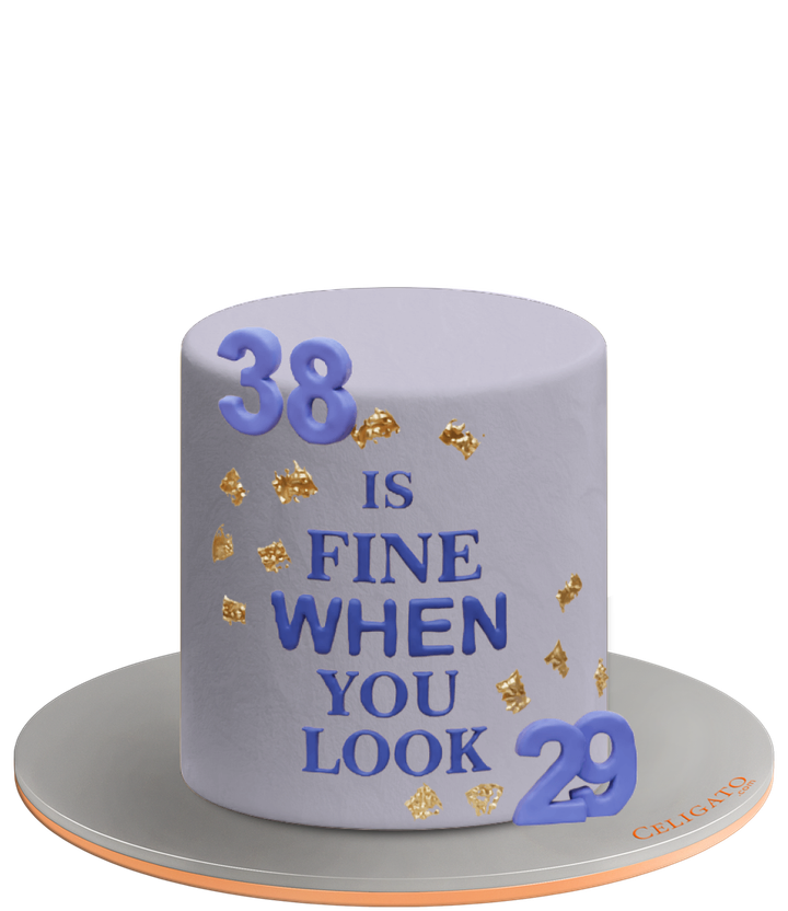38 Is Fine cake on transparent background