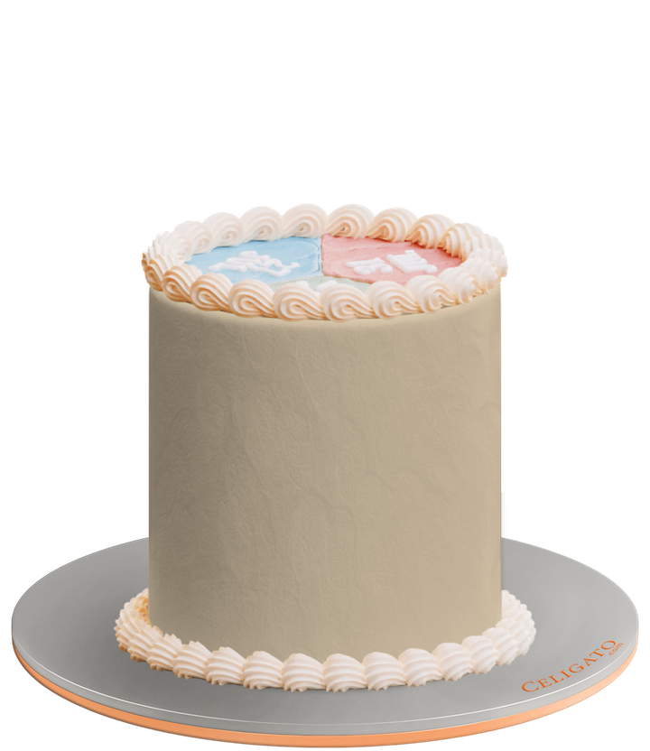 Three of a Kind cake