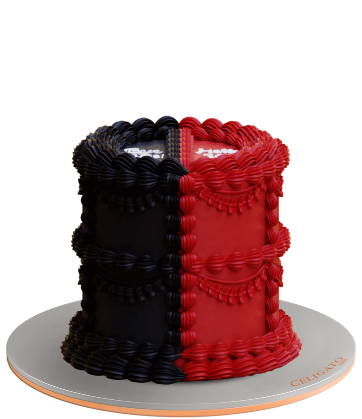 Hello 30’s cake on transparent background