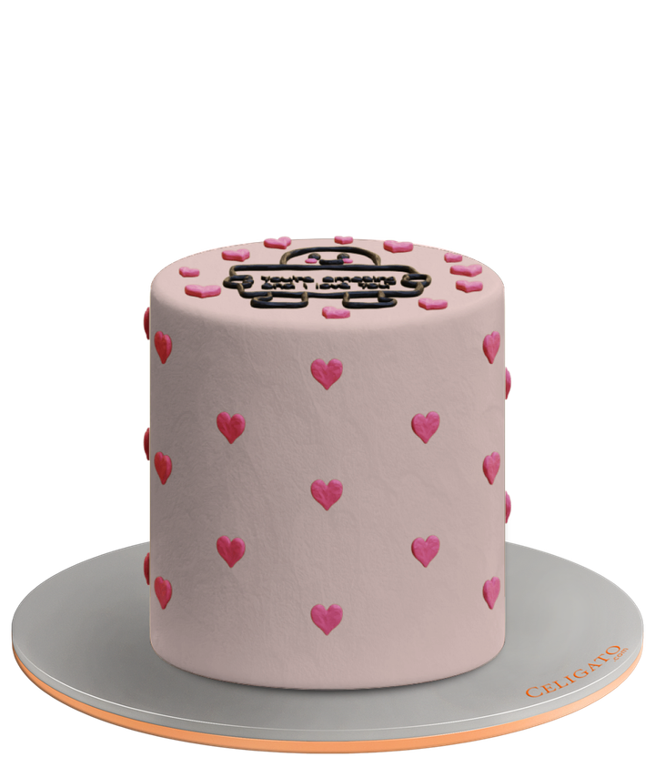 Biggest Cheerleader cake on transparent background