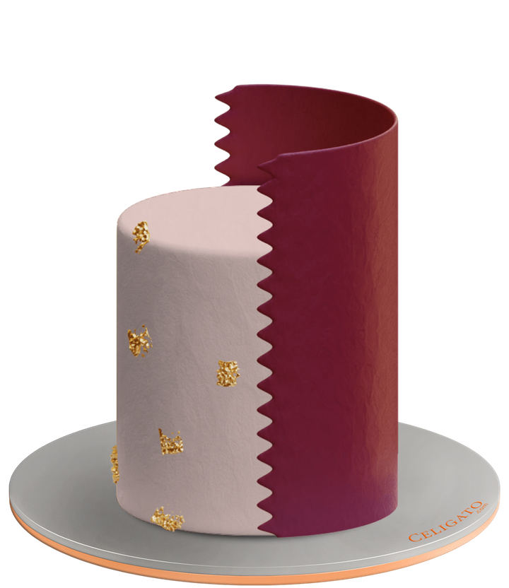 Qatar Cake on transparent background