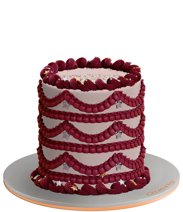 Witches dont age cake on transparent background