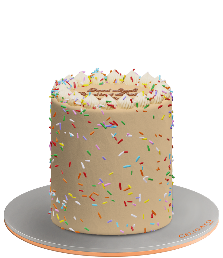 Better Coworker cake on transparent background
