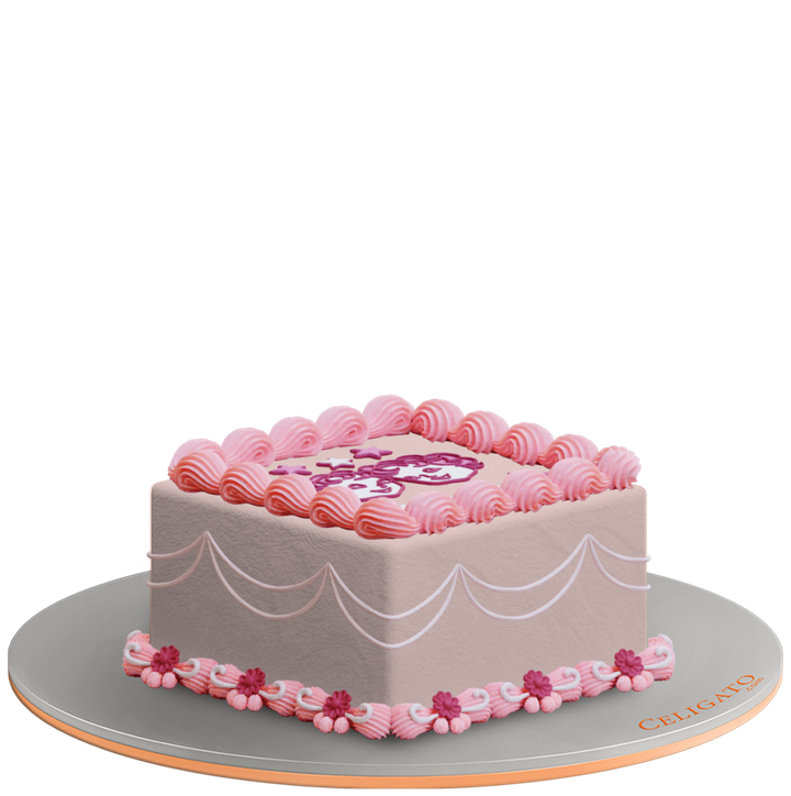 Gemini Vibes cake