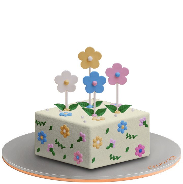 Flower Garden cake