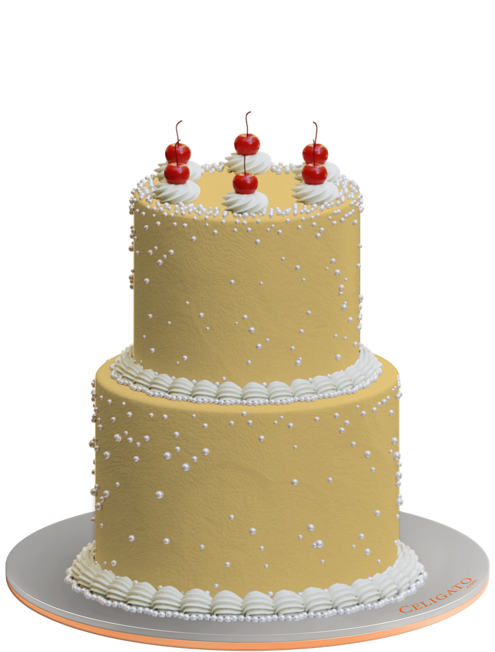 Cherry Glow cake