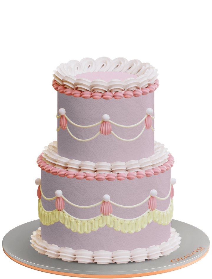 Retro Tassle cake