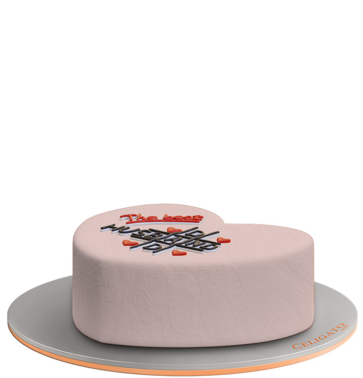 Best husband cake on transparent background