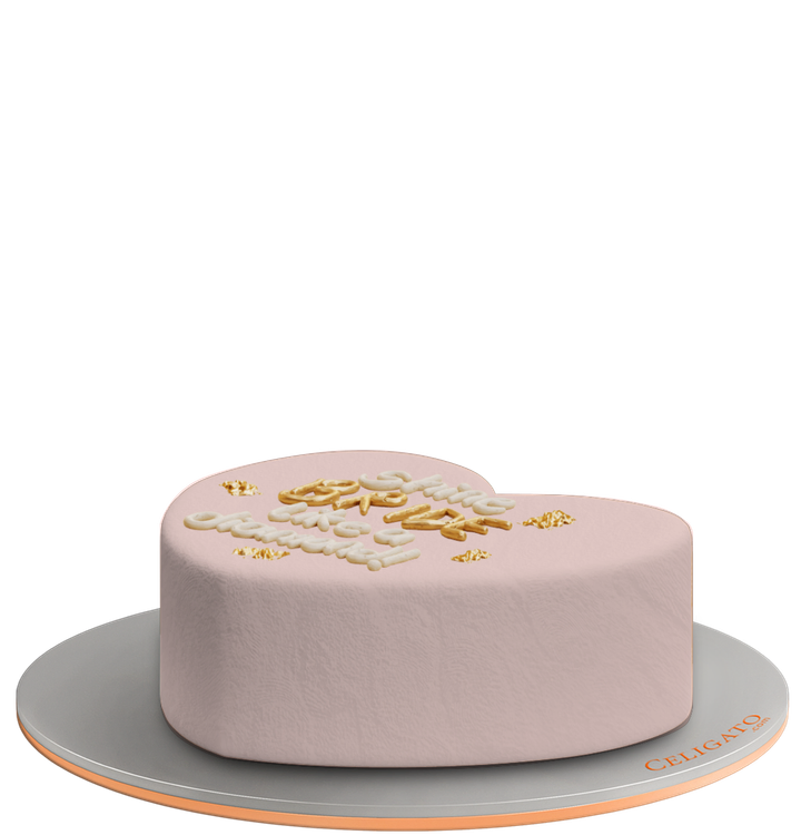 Shine Bride cake on transparent background