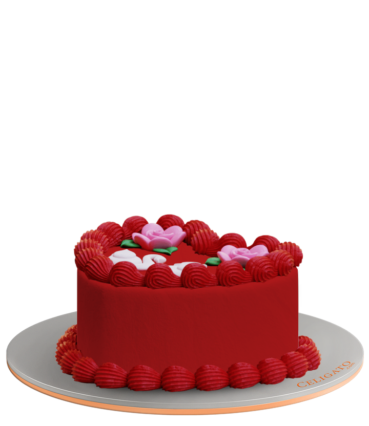Swan Love cake