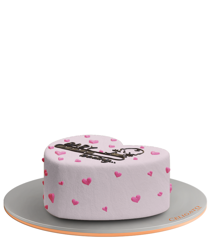 Loading Baby Girl! cake