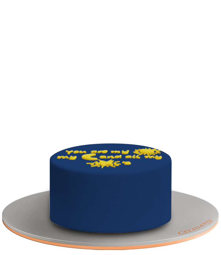 My moon & Stars cake