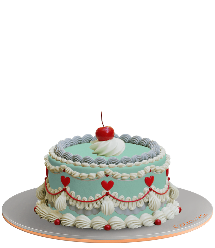 Queen of Hearts cake