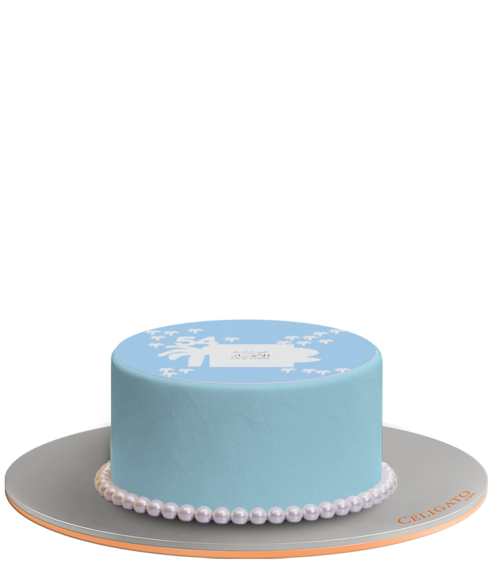 Eid Aleithad cake on transparent background