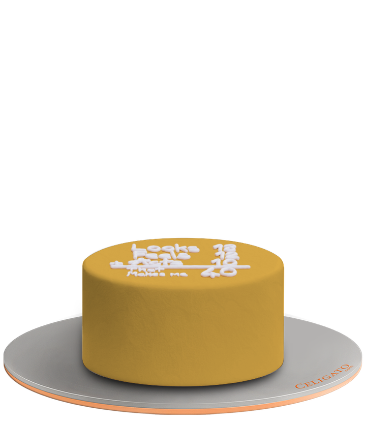 Big 40 cake