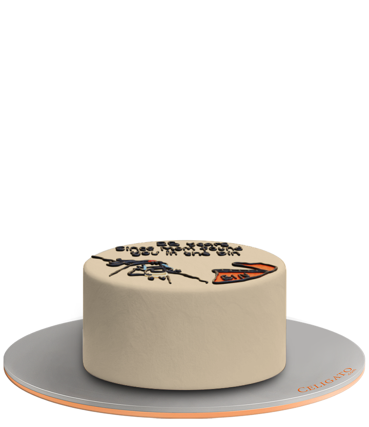 In The Bin cake