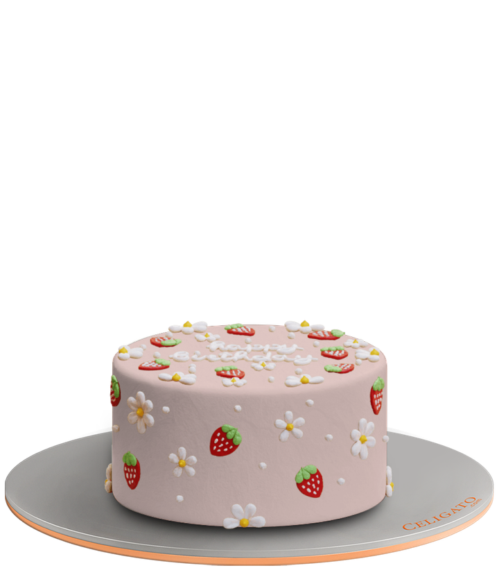 Strawberry cake