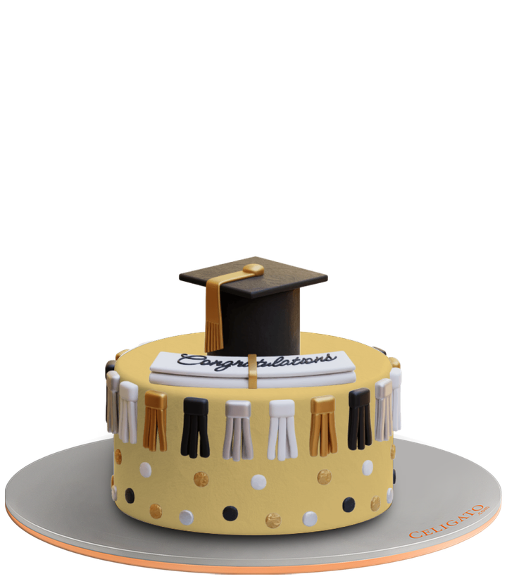 Graduation Hat cake