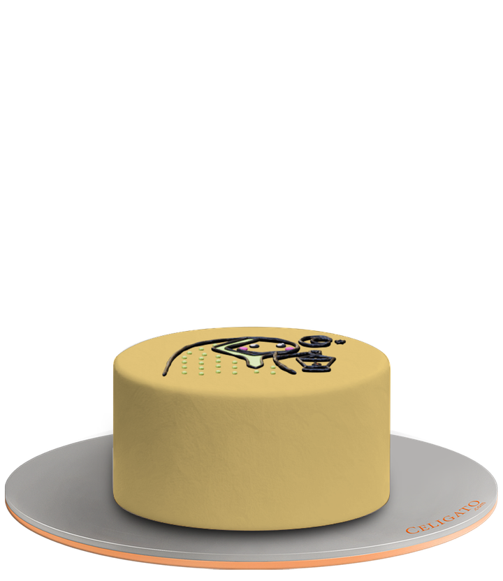 Ramadan Lantern cake on transparent background