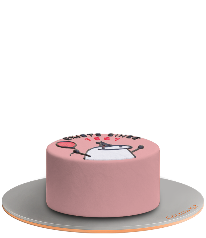 Exists Since cake on transparent background