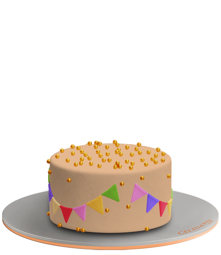 Festive Flags cake