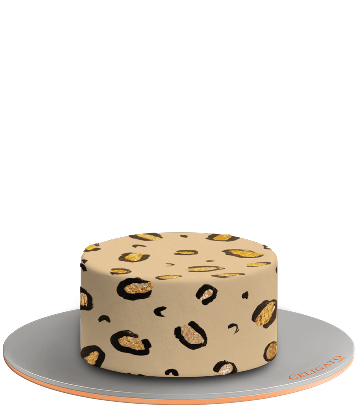 Cheetah cake
