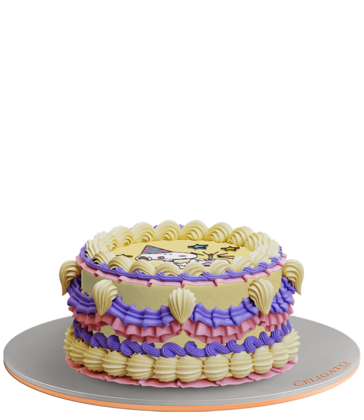 Snoopy's Day cake