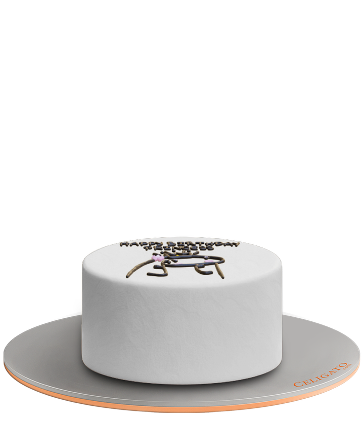 Birthday princess cake