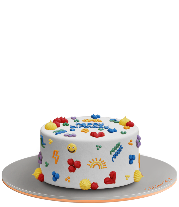 Colors of Joy cake