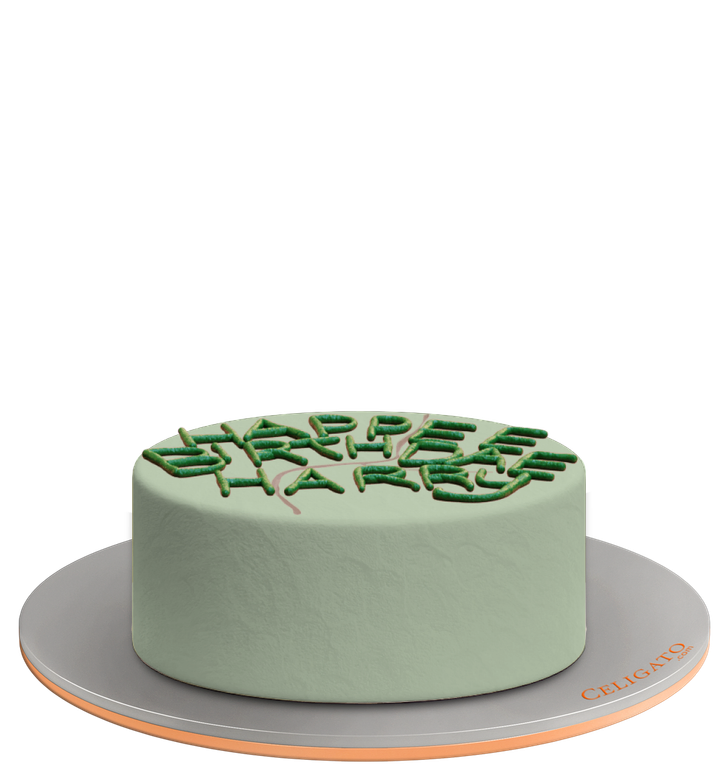 HBD Harry Potte Kids Standard Cake on transparent background