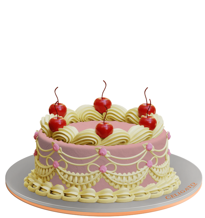 Cherry Vibes cake