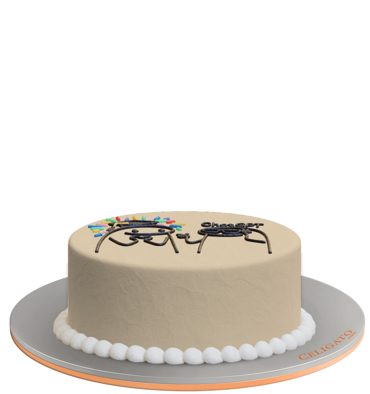 Smart Graduate cake