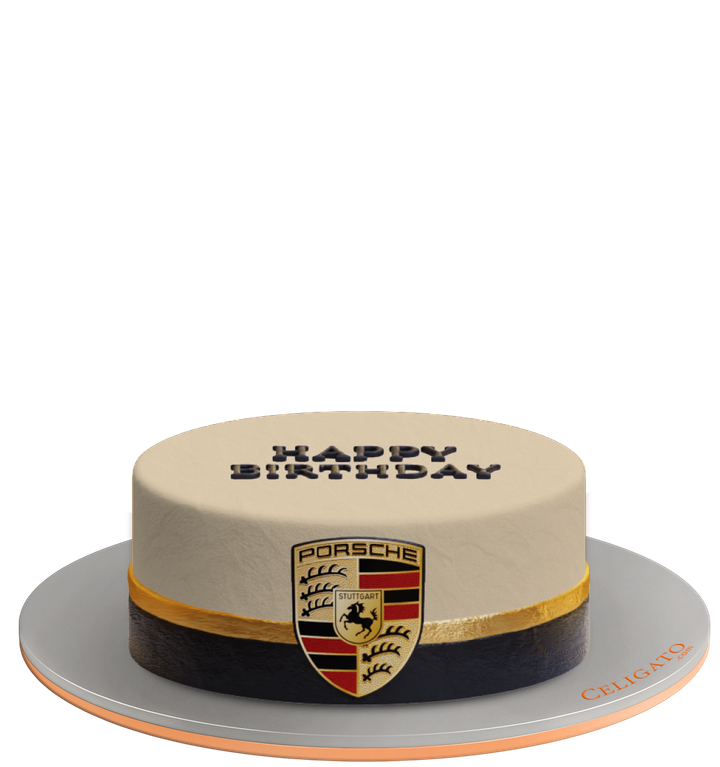 Porsche Car cake