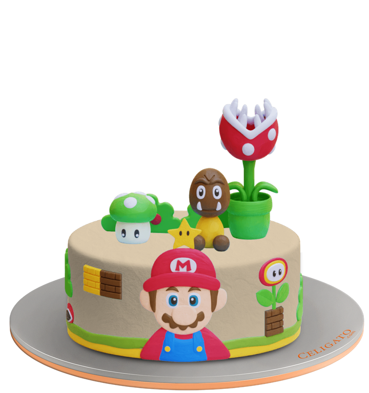 Super Mario cake