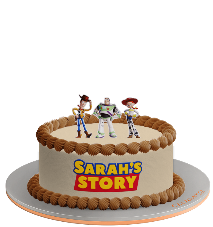 The Trio cake