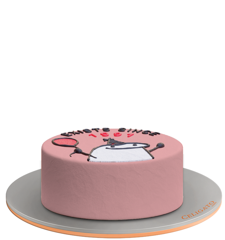 Exists Since cake on transparent background