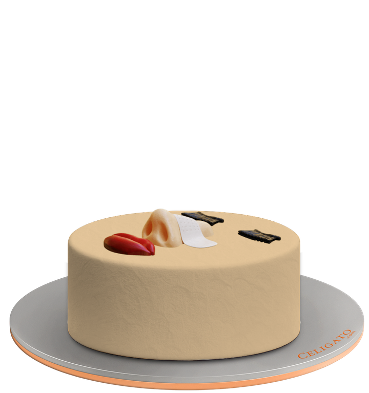 New Nose 1 Cake on transparent background