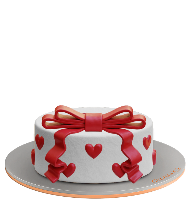 Bride Ribbon cake