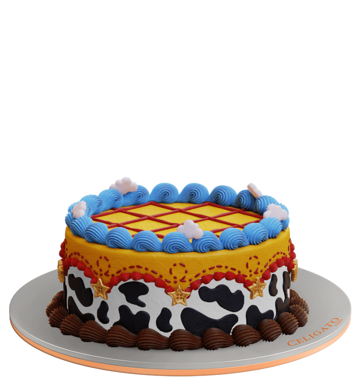 Woody toy story cake