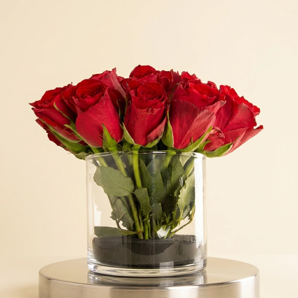 مزهرية روج نوار