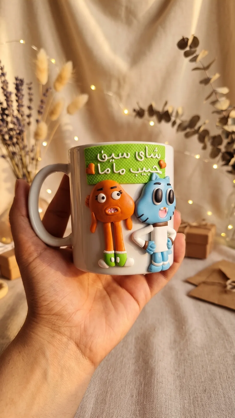 مج الشخصية الكرتونية الصغيرة - هاند ميد