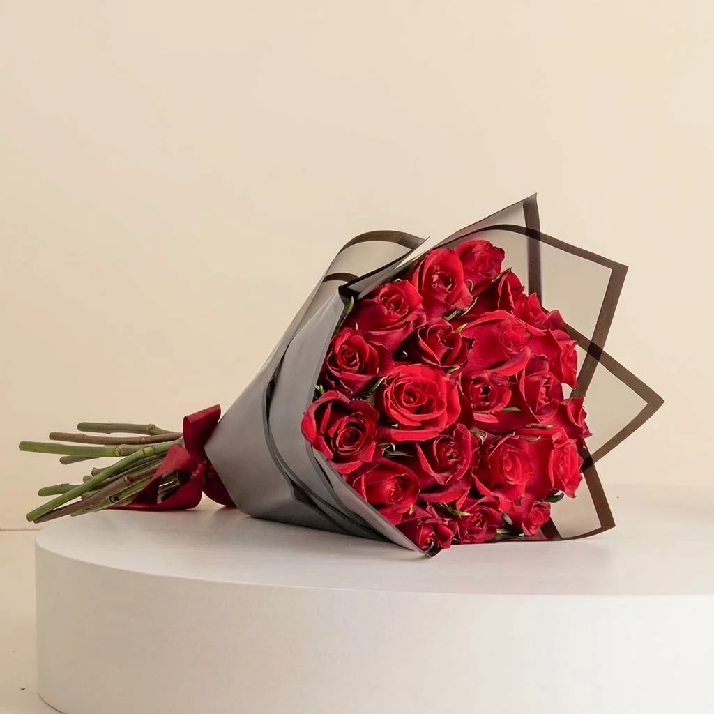 بونبون ورد أحمر